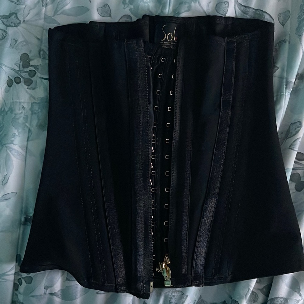 Faja Extreme Waist Trainer Deluxe black.  (NEW)